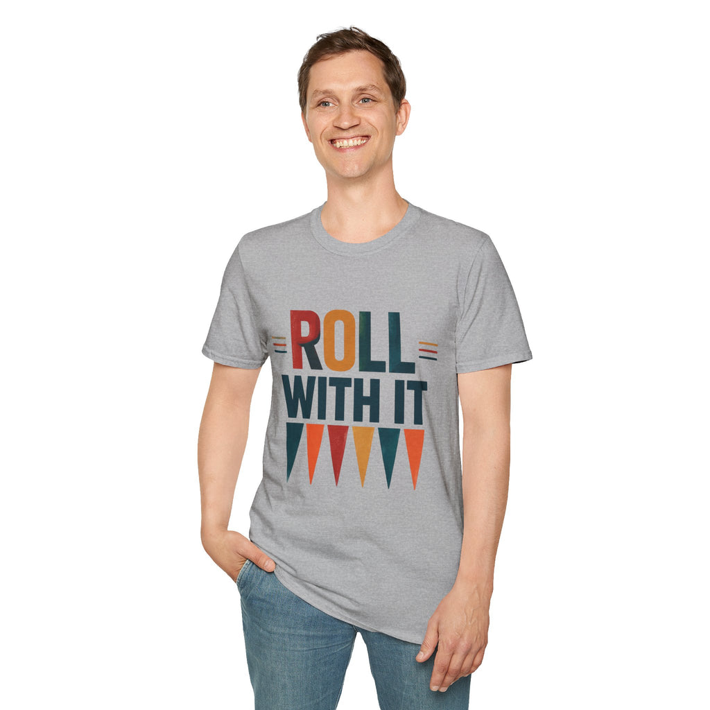 Roll With It T-Shirt — Retro Graphic Tee