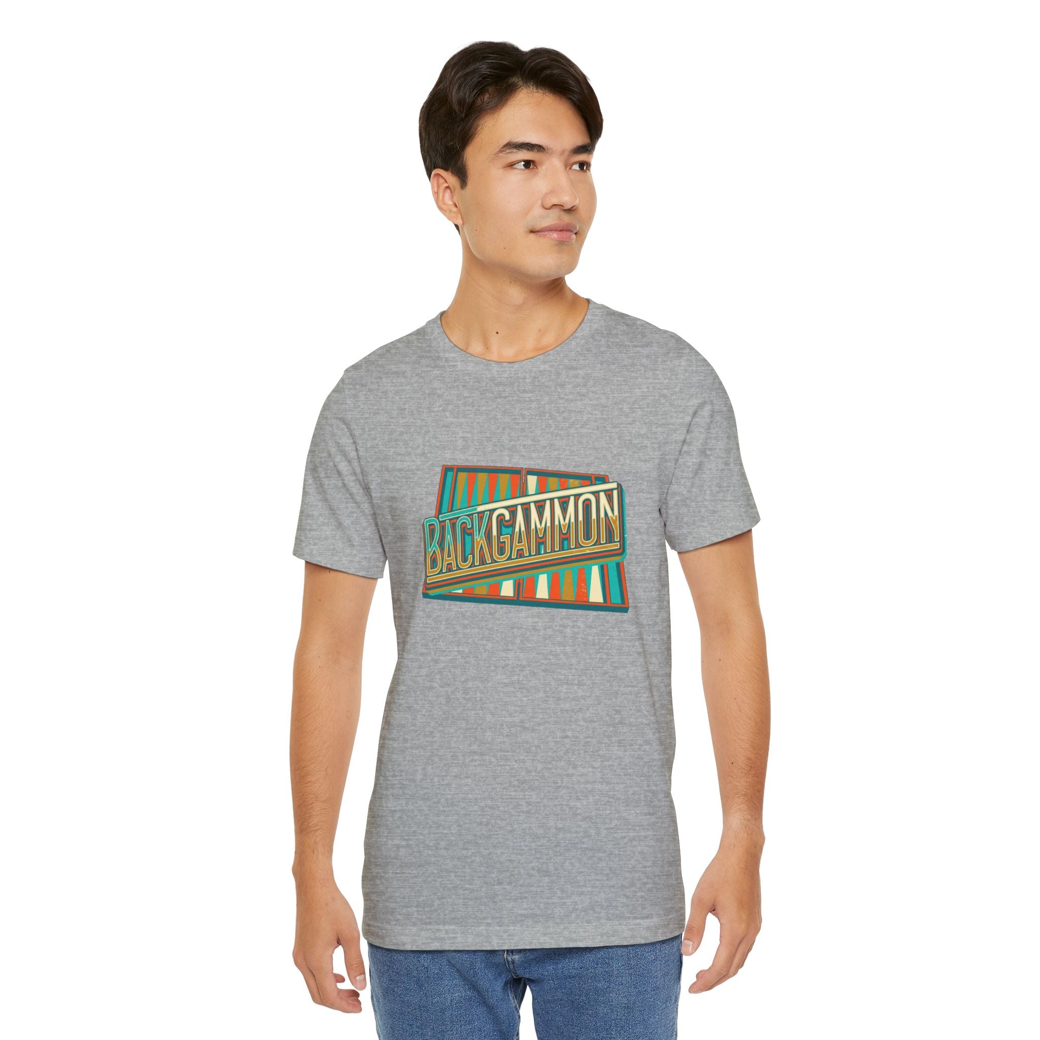 BackgammonT-Shirt — Vintage Retro Game Tee