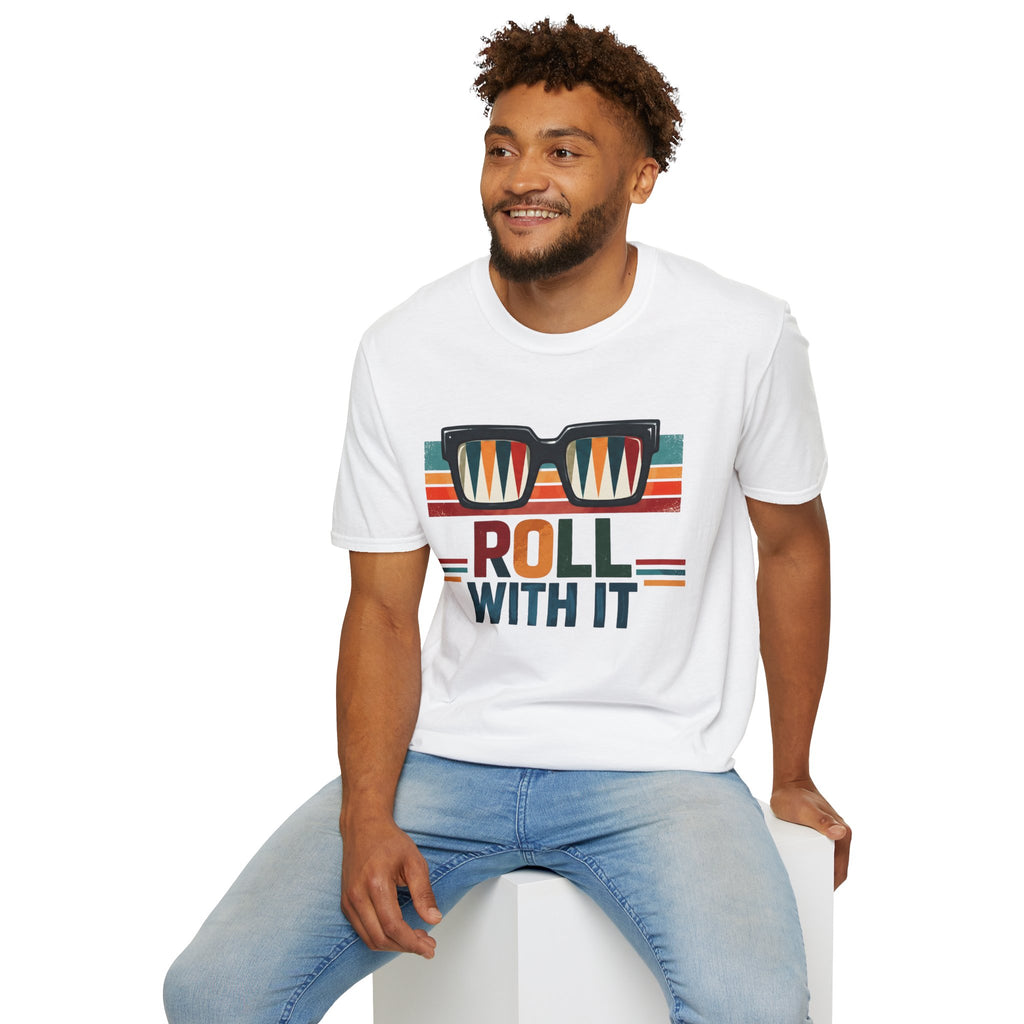 Roll with it 2 T-Shirt — Retro Summer Vibes Graphic Tee
