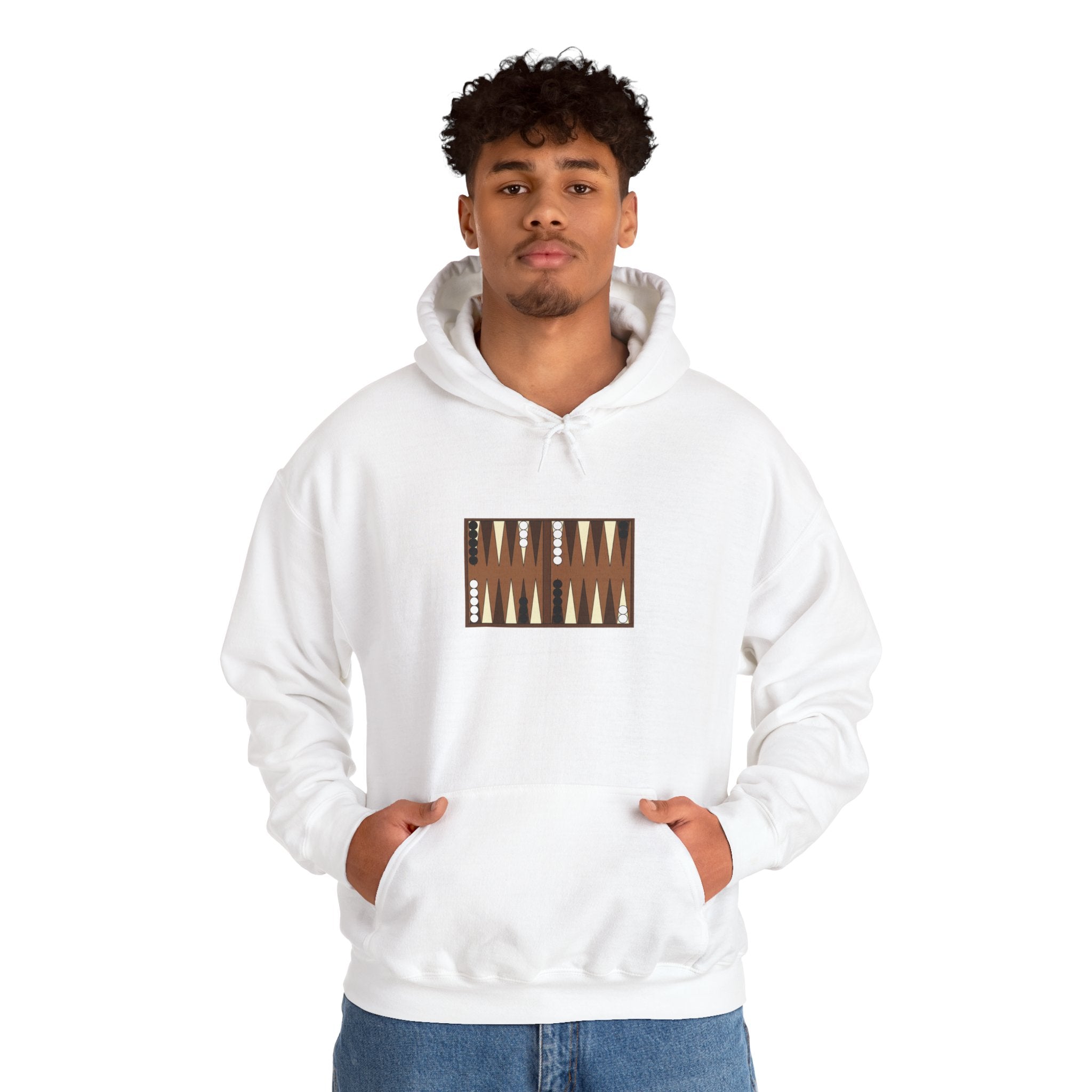 Backgammon University Unisex Heavy Blend™ Hooded Sweatshirt