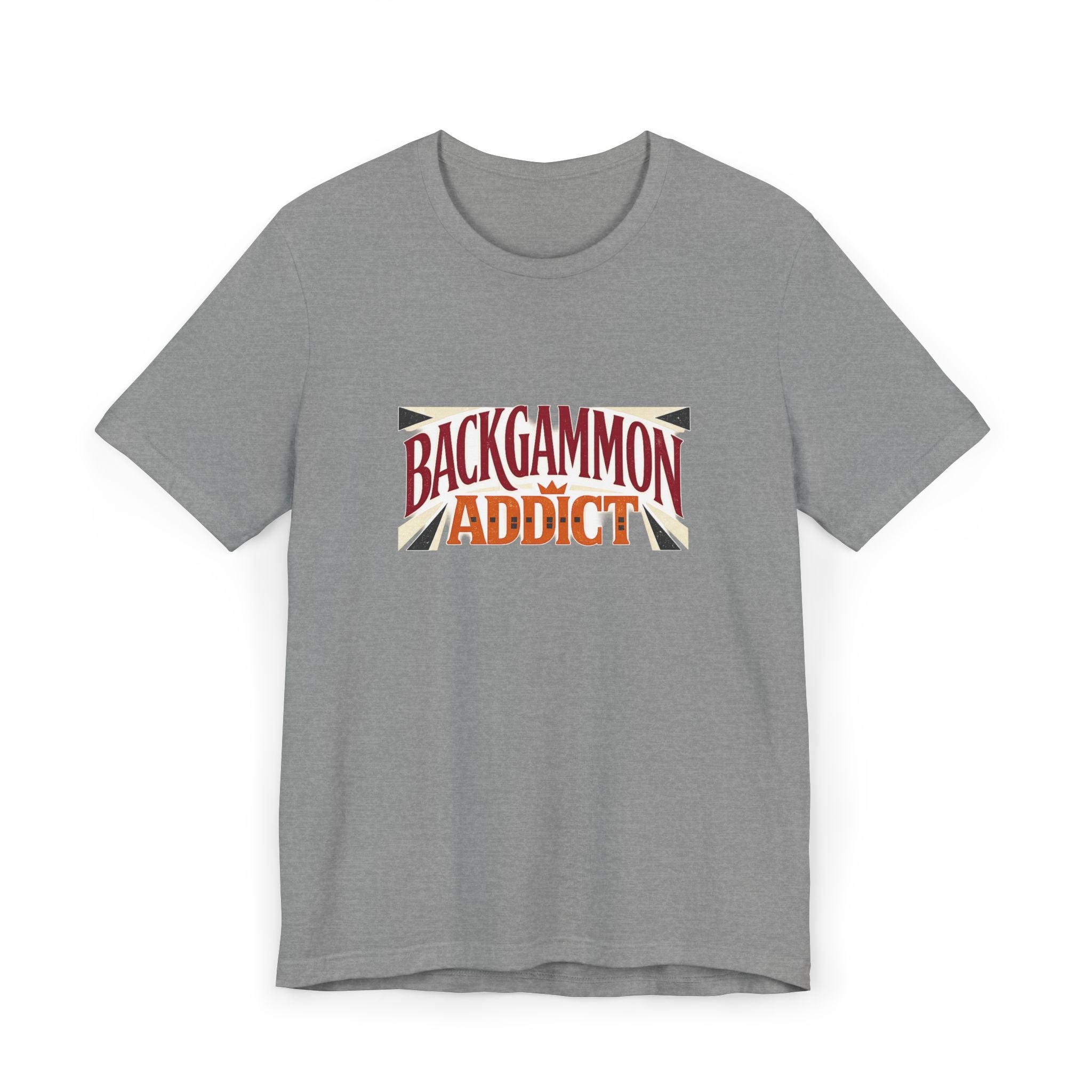 Backgammon Addict Unisex Jersey T-shirt