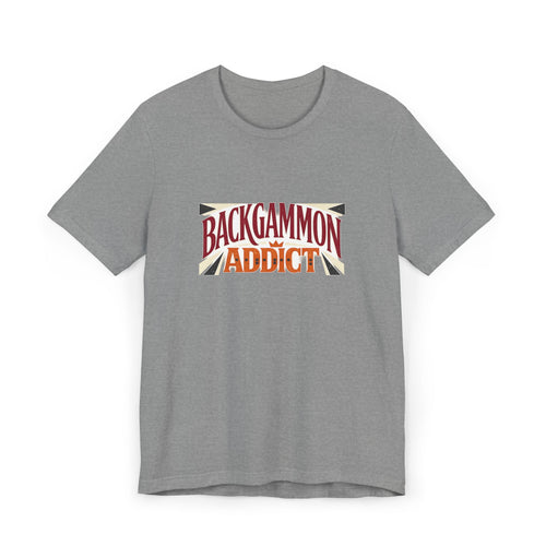 Backgammon Addict Unisex Jersey T-shirt