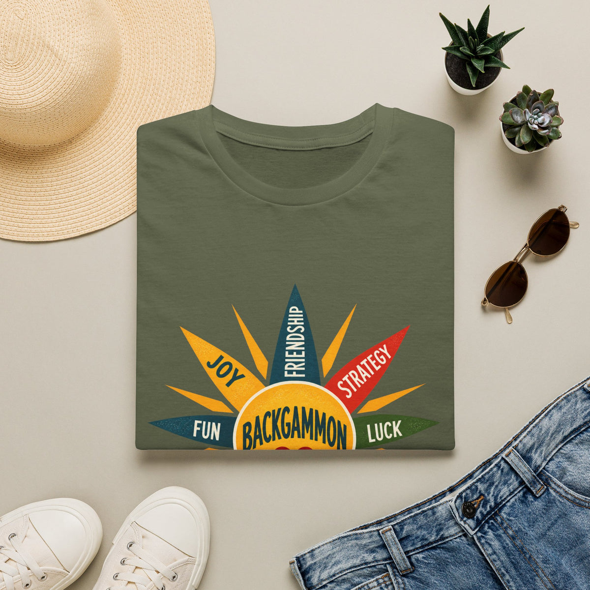 Backgammon is  T-Shirt – Vintage Game Night Tee