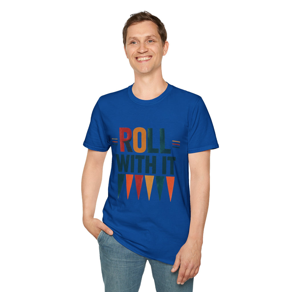 Roll With It T-Shirt — Retro Graphic Tee
