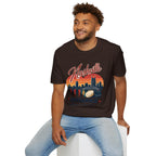 Nashville Backgammon T‑Shirt — Vintage Skyline Game Night Tee