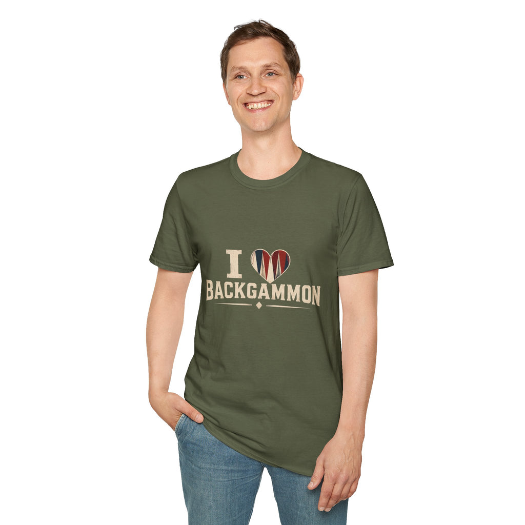 i love backgammon T-Shirt