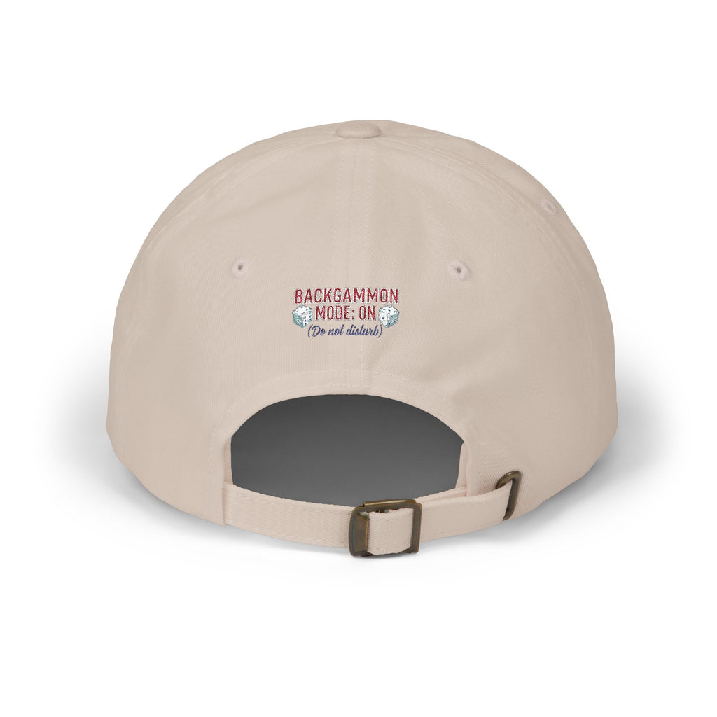 Backgammon Mode: On. Do Not Disturb  Dad Cap – Embroidered Baseball Hat