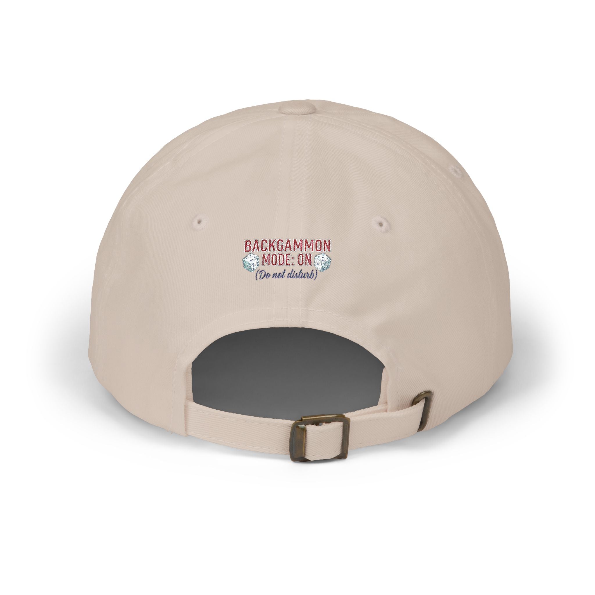 Backgammon Mode: On. Do Not Disturb  Dad Cap – Embroidered Baseball Hat
