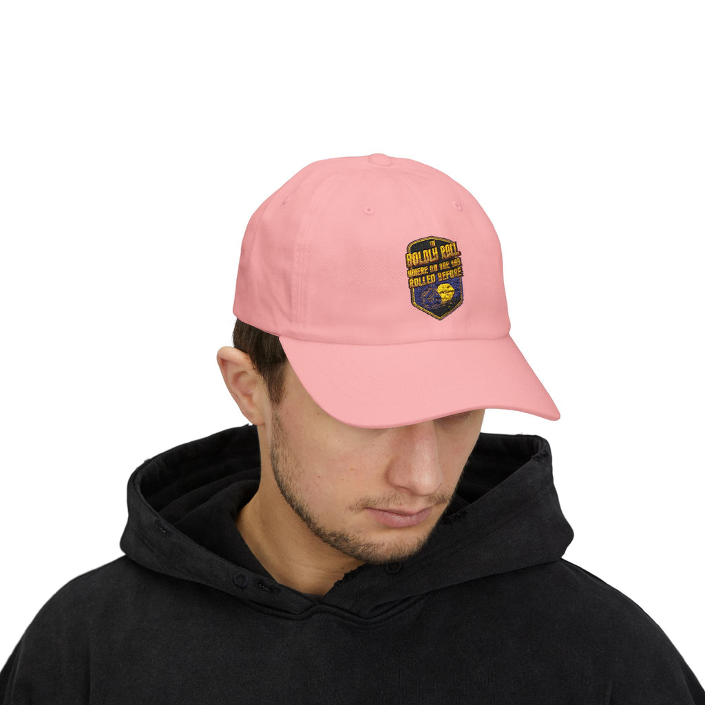 To  Boldly Roll Where No One Has Rolled Before Baseball Hat