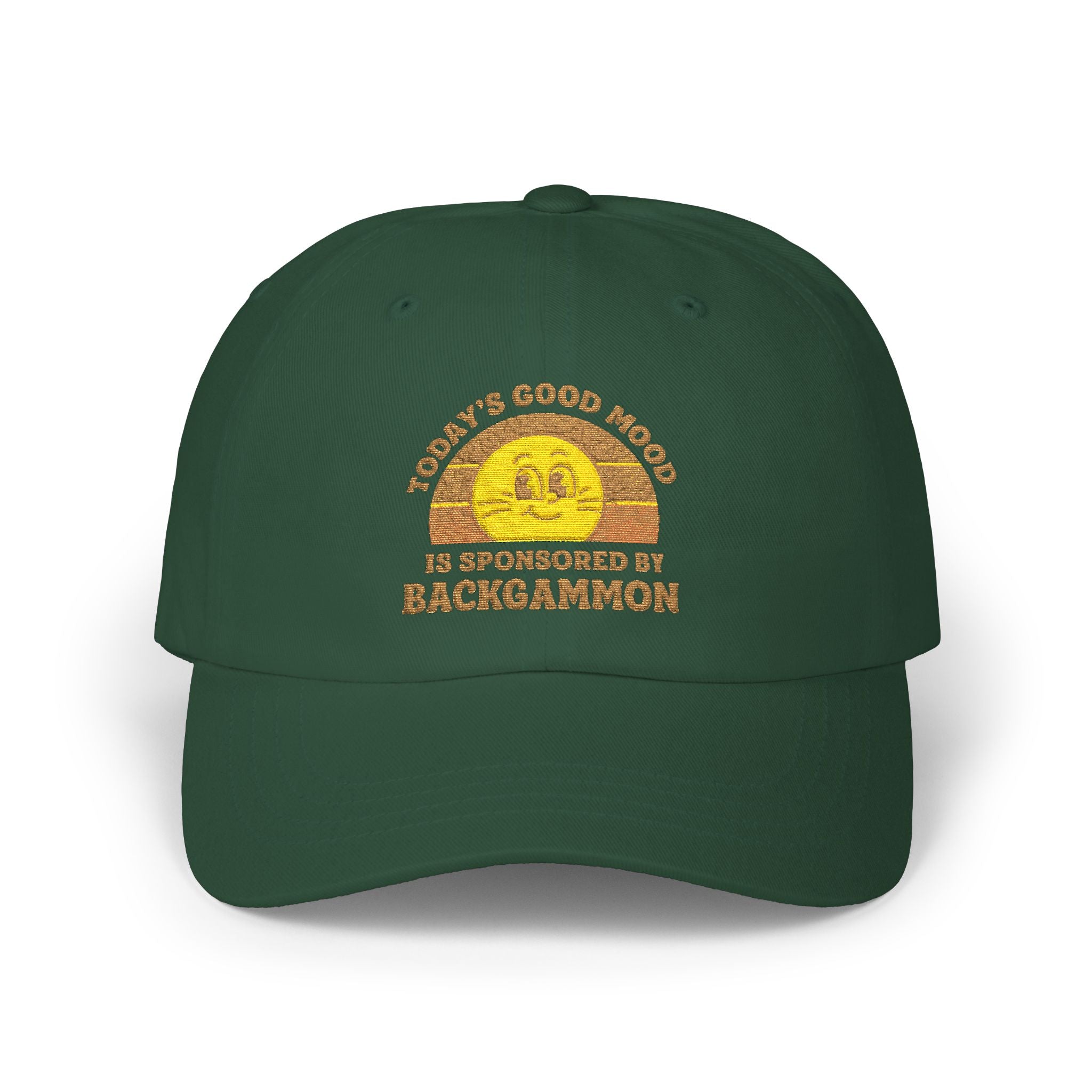 Today’s Good Mood Is Sponsored By Backgammon Embroidered cap
