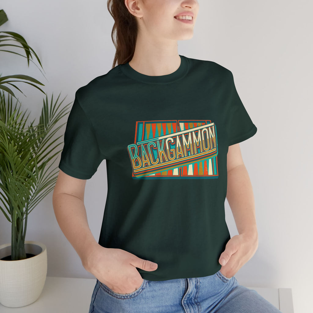 BackgammonT-Shirt — Vintage Retro Game Tee