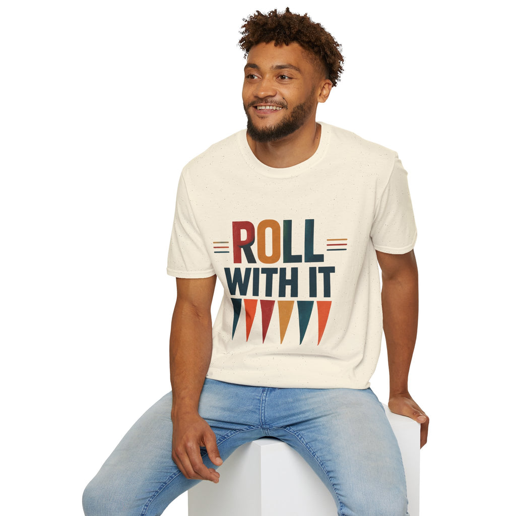 Roll With It T-Shirt — Retro Graphic Tee