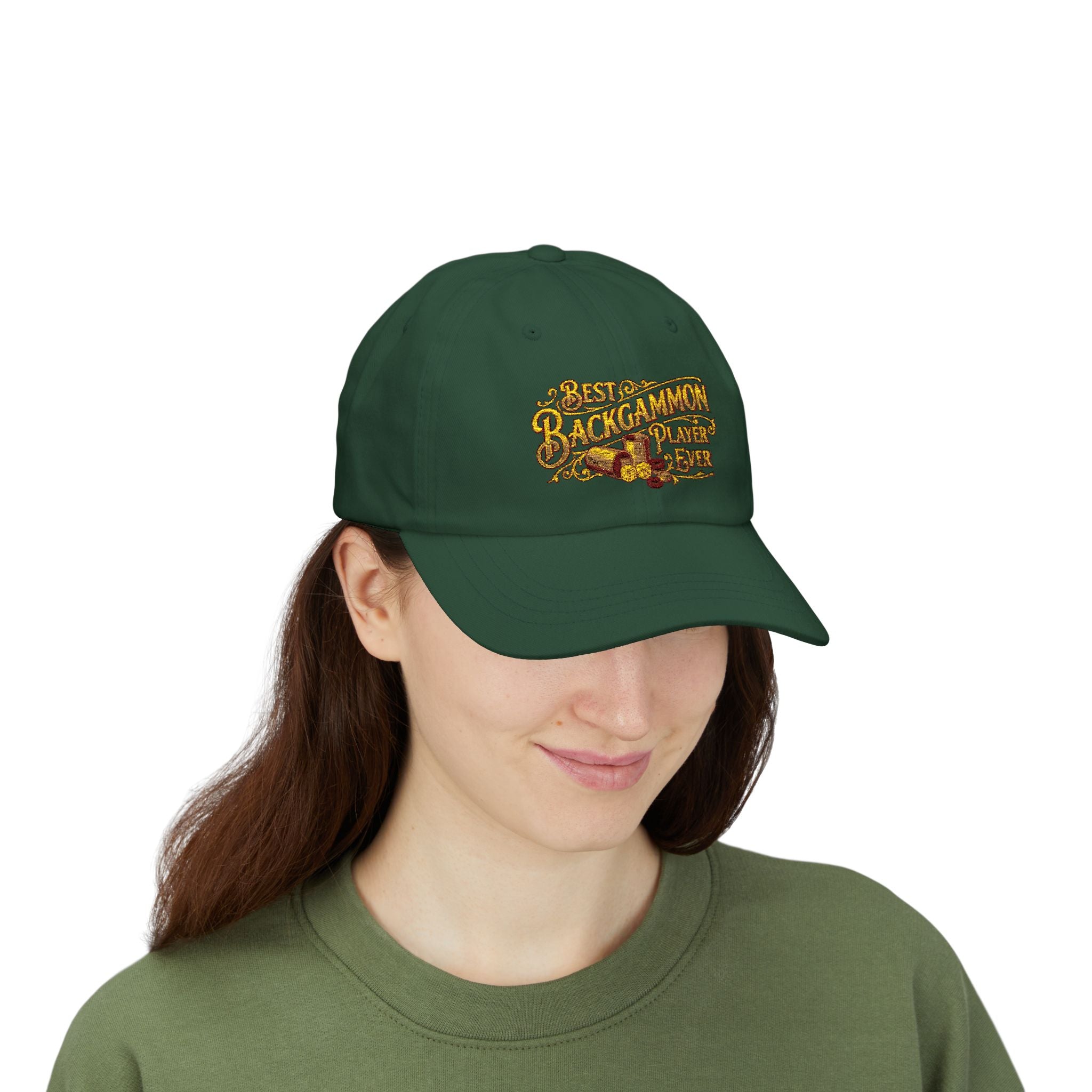 Best Backgammon Player Ever Classic Dad Cap