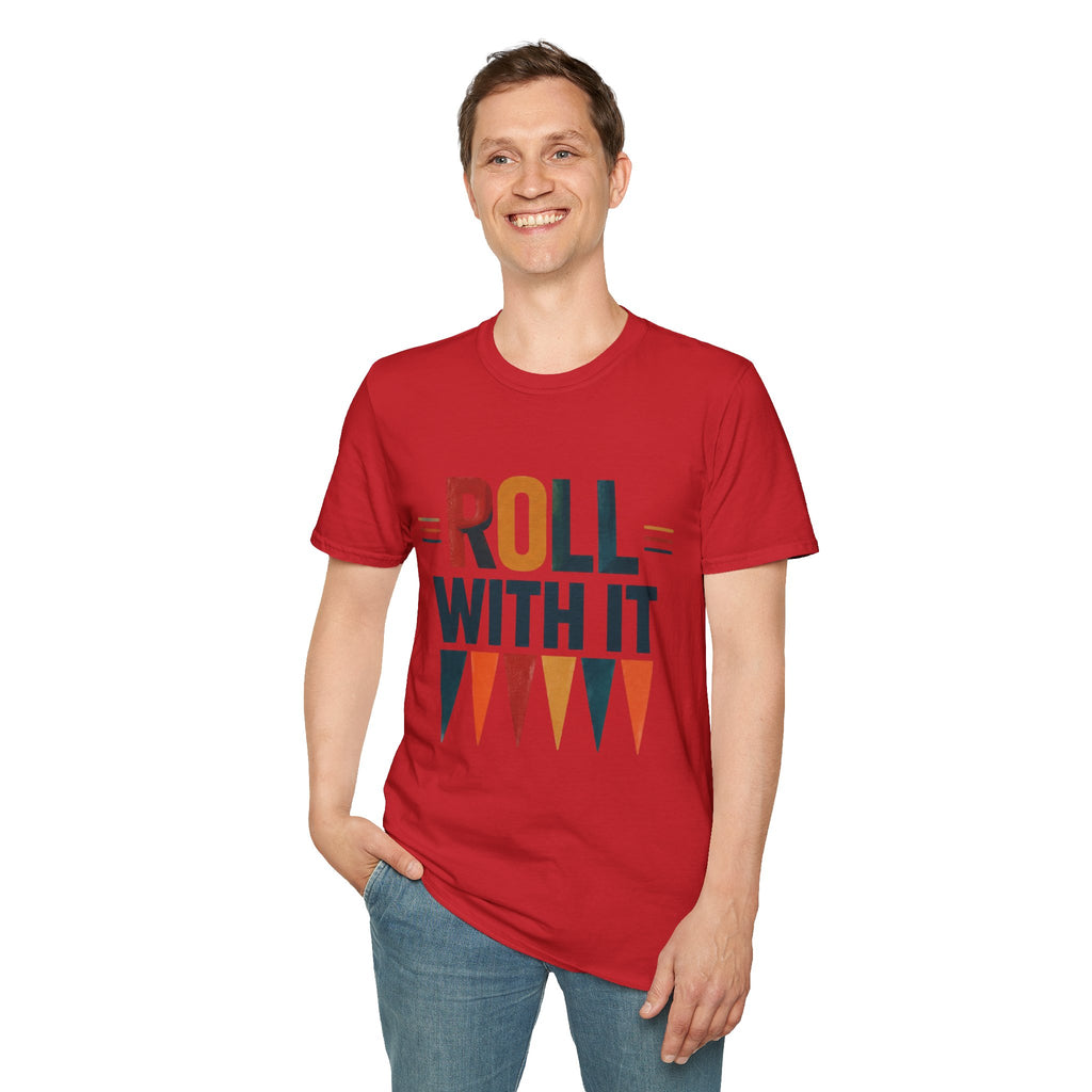 Roll With It T-Shirt — Retro Graphic Tee