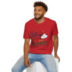 Cats, Wine & Backgammon T-Shirt — Funny Cat Lover Graphic Tee