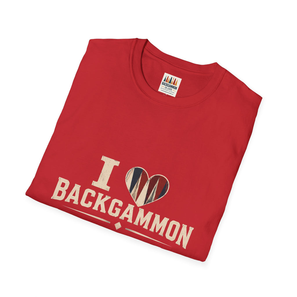 i love backgammon T-Shirt