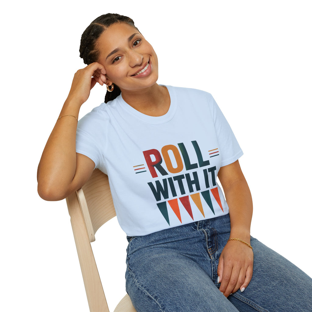 Roll With It T-Shirt — Retro Graphic Tee