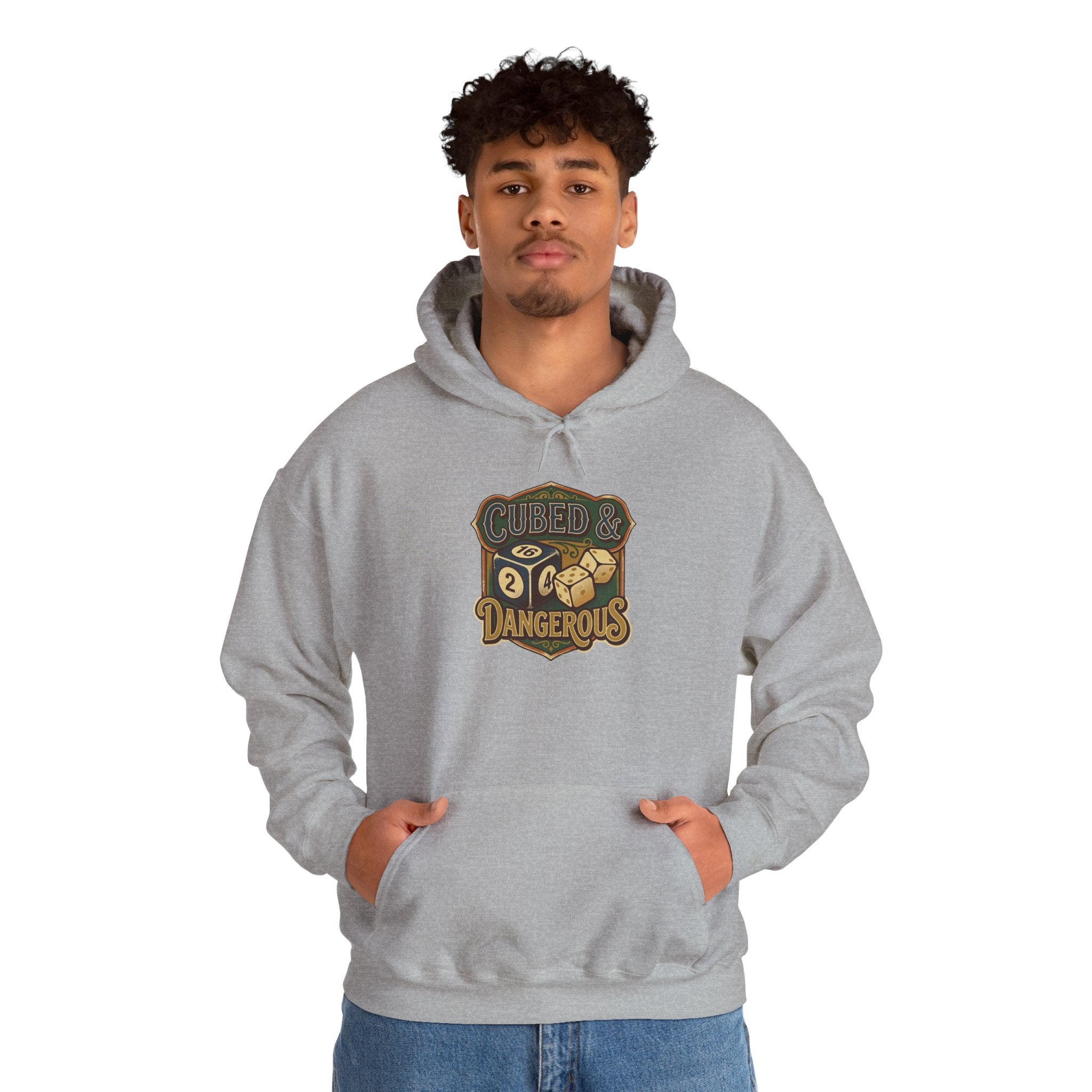 Cubed & Dangerous Unisex Heavy Blend™ Hooded Sweatshirt