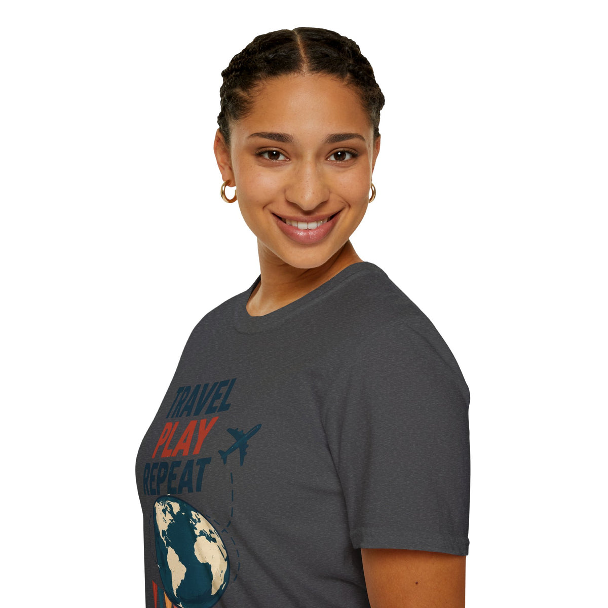 Travel Play Repeat T-Shirt – Backgammon
