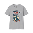 Travel Play Repeat T-Shirt – Backgammon