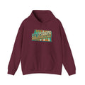 Backgammon Retro Unisex Heavy Blend™ Hooded Sweatshirt – Vintage Board Game Pullover for Players & Fans