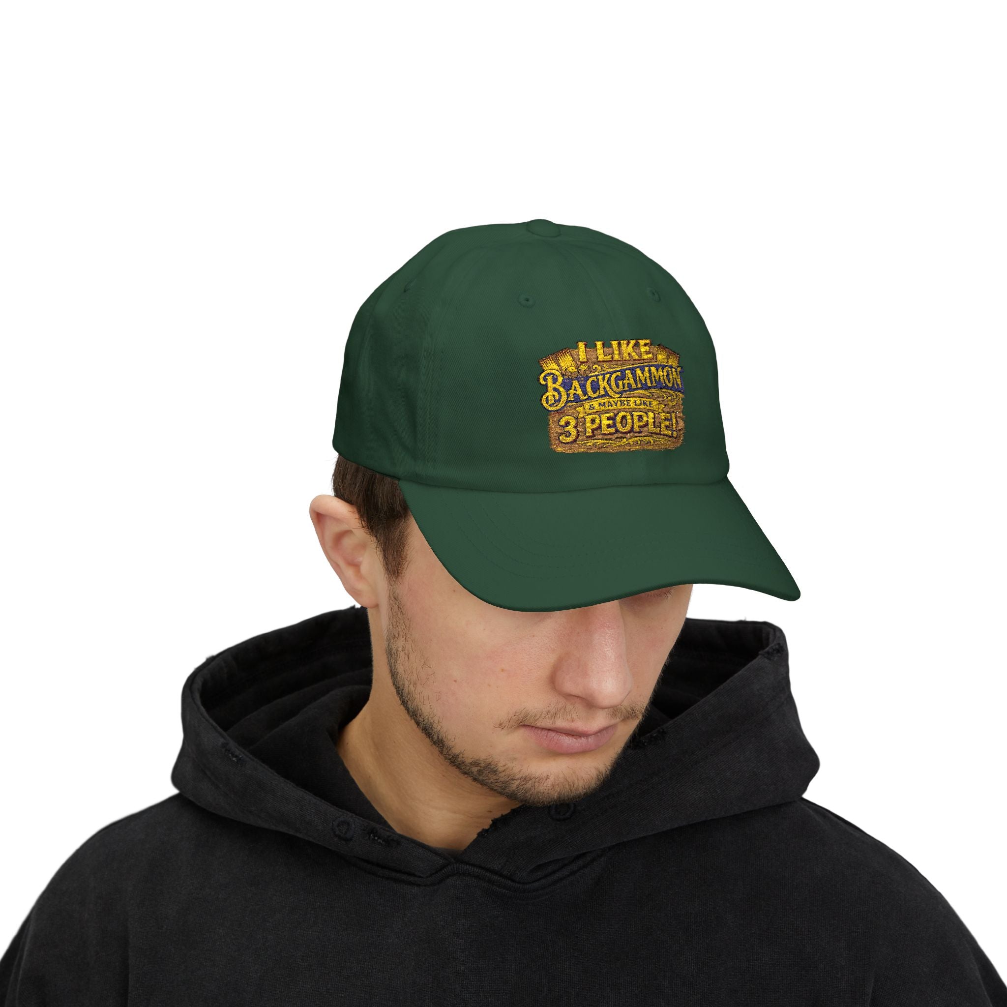 I Like Backgammon & Maybe Like 3 People Dad Cap