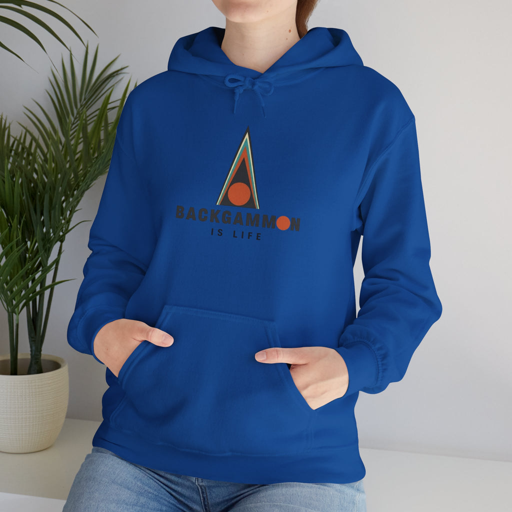 Backgammon Is Life Unisex Heavy Blend™ Hooded Sweatshirt
