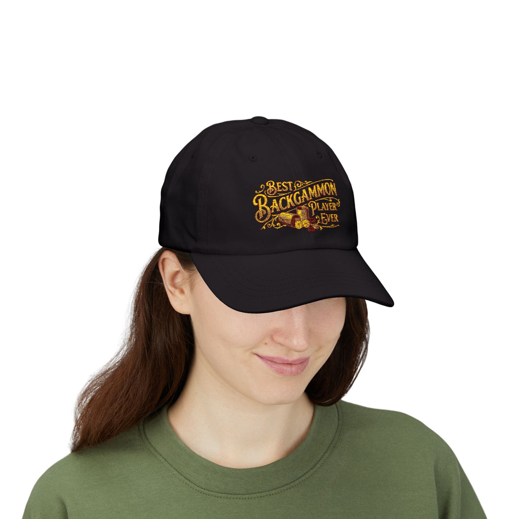 Best Backgammon Player Ever Classic Dad Cap