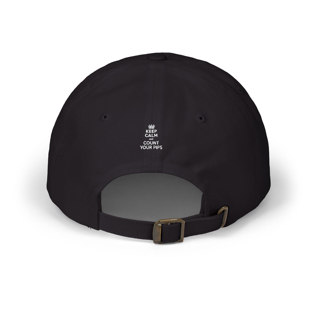 "Keep Calm and Count Your Pips" Dad Cap -Embroidered Baseball Hat