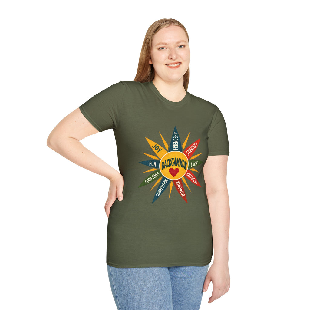 Backgammon is  T-Shirt – Vintage Game Night Tee