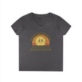 Today’s Good Mood Is Sponsored By Backgammon Ladies' V-Neck T-Shirt