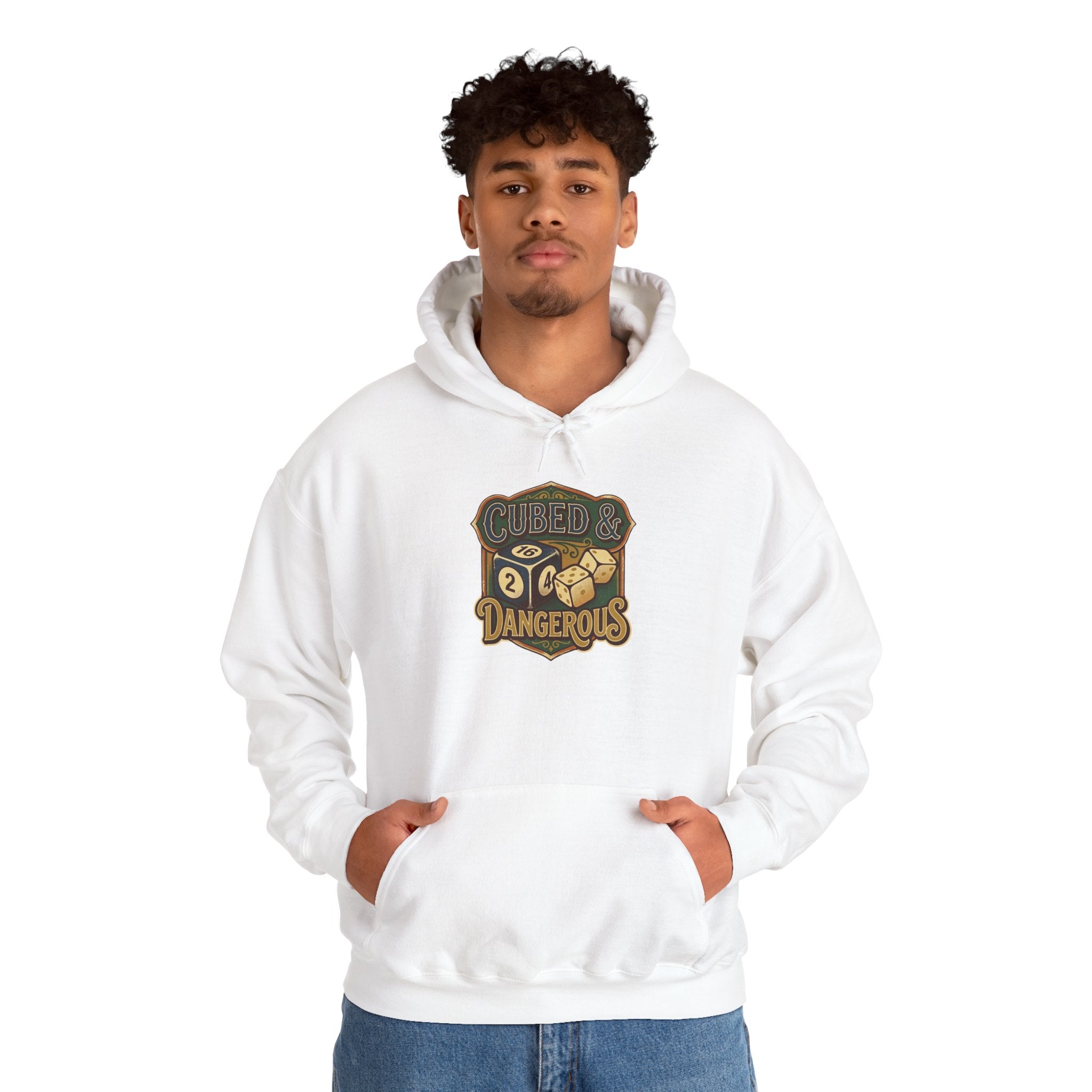 Cubed & Dangerous Unisex Heavy Blend™ Hooded Sweatshirt