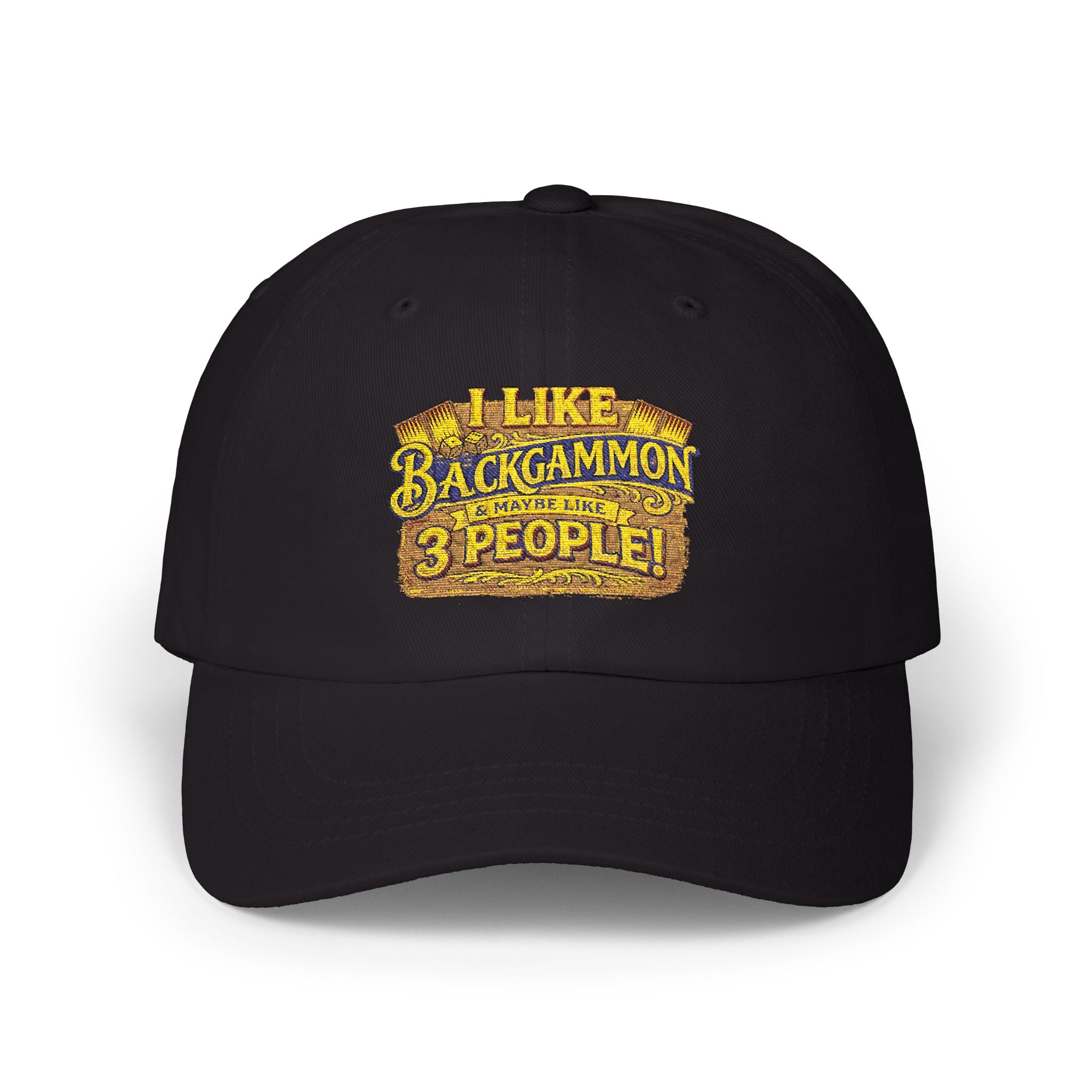 I Like Backgammon & Maybe Like 3 People Dad Cap