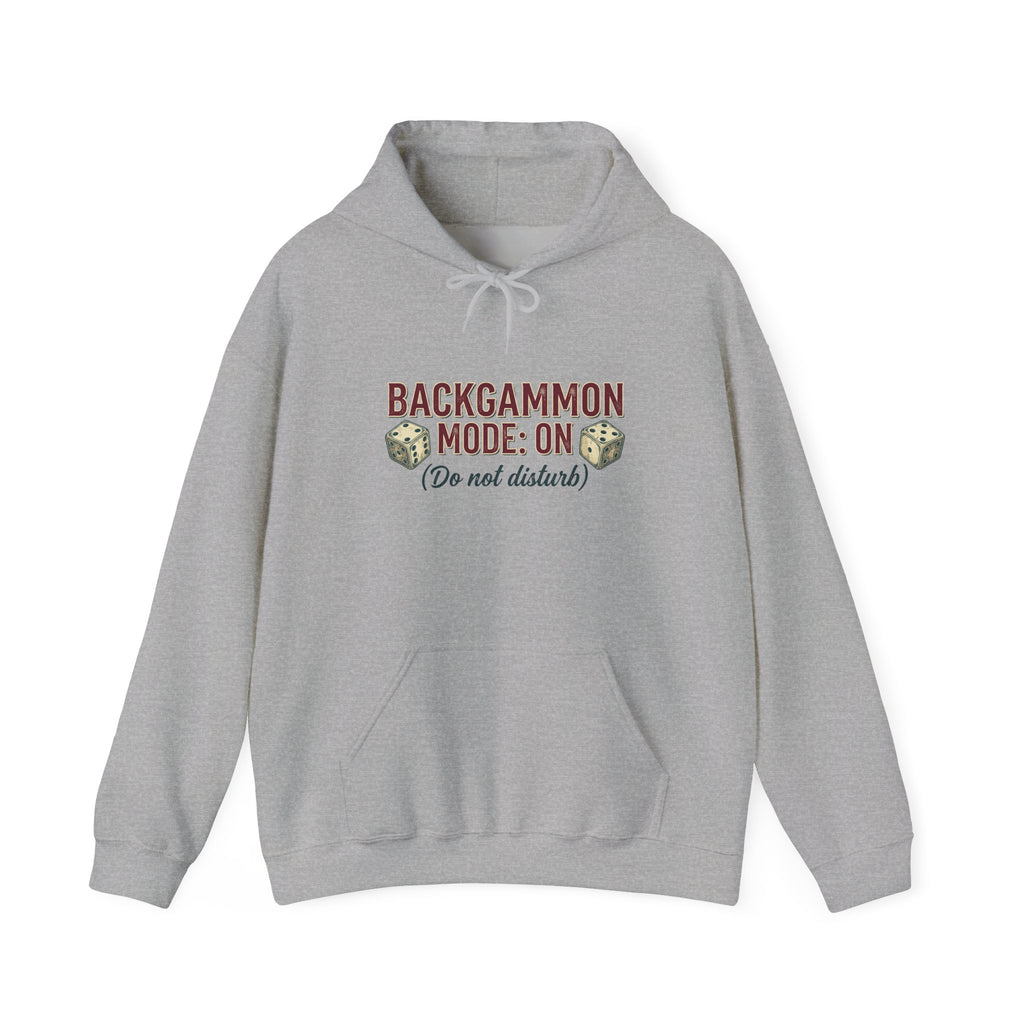 Backgammon Mode: On. Do Not Disturb Unisex Heavy Blend™ Hooded Sweatshirt