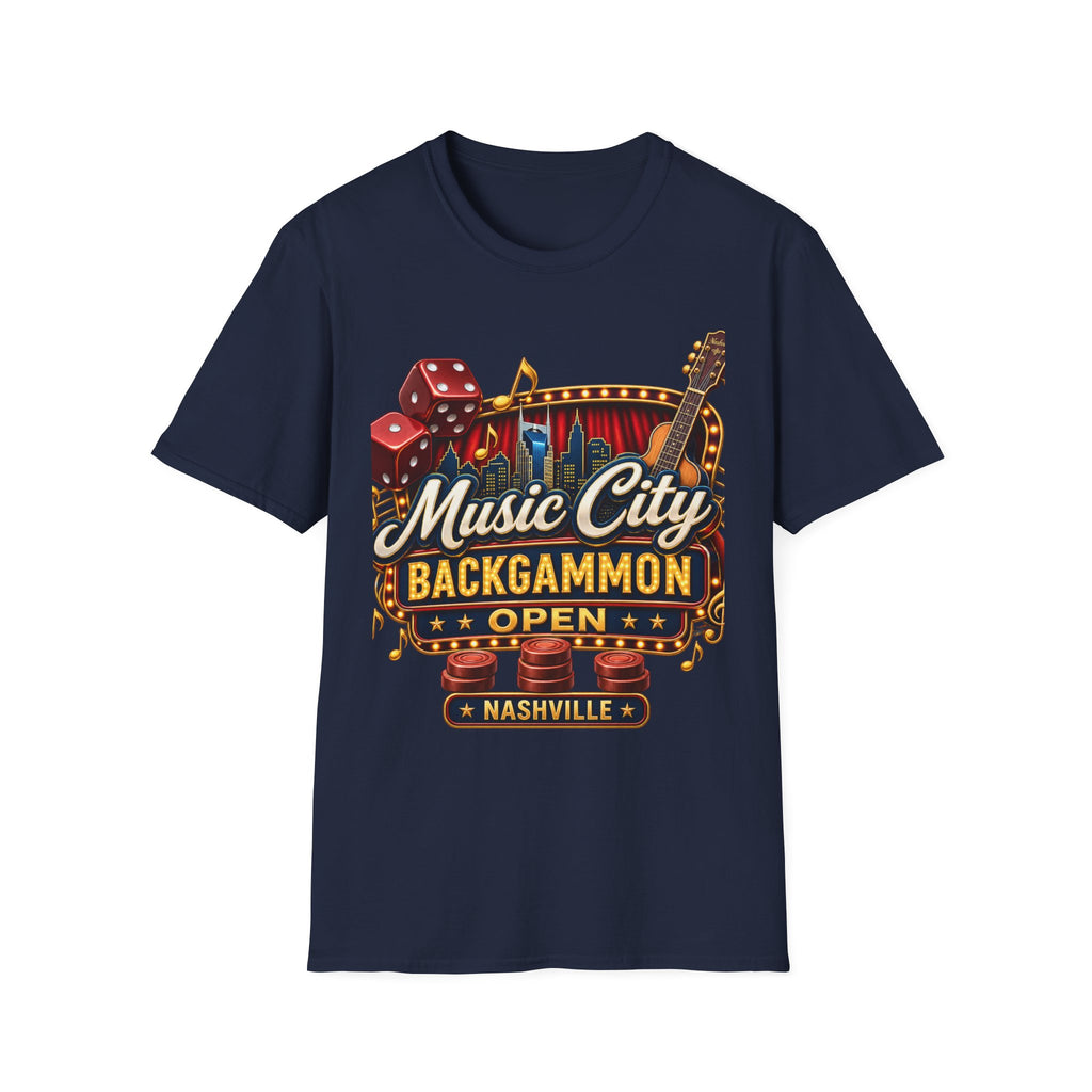 Music City Backgammon Open Nashville T-Shirt